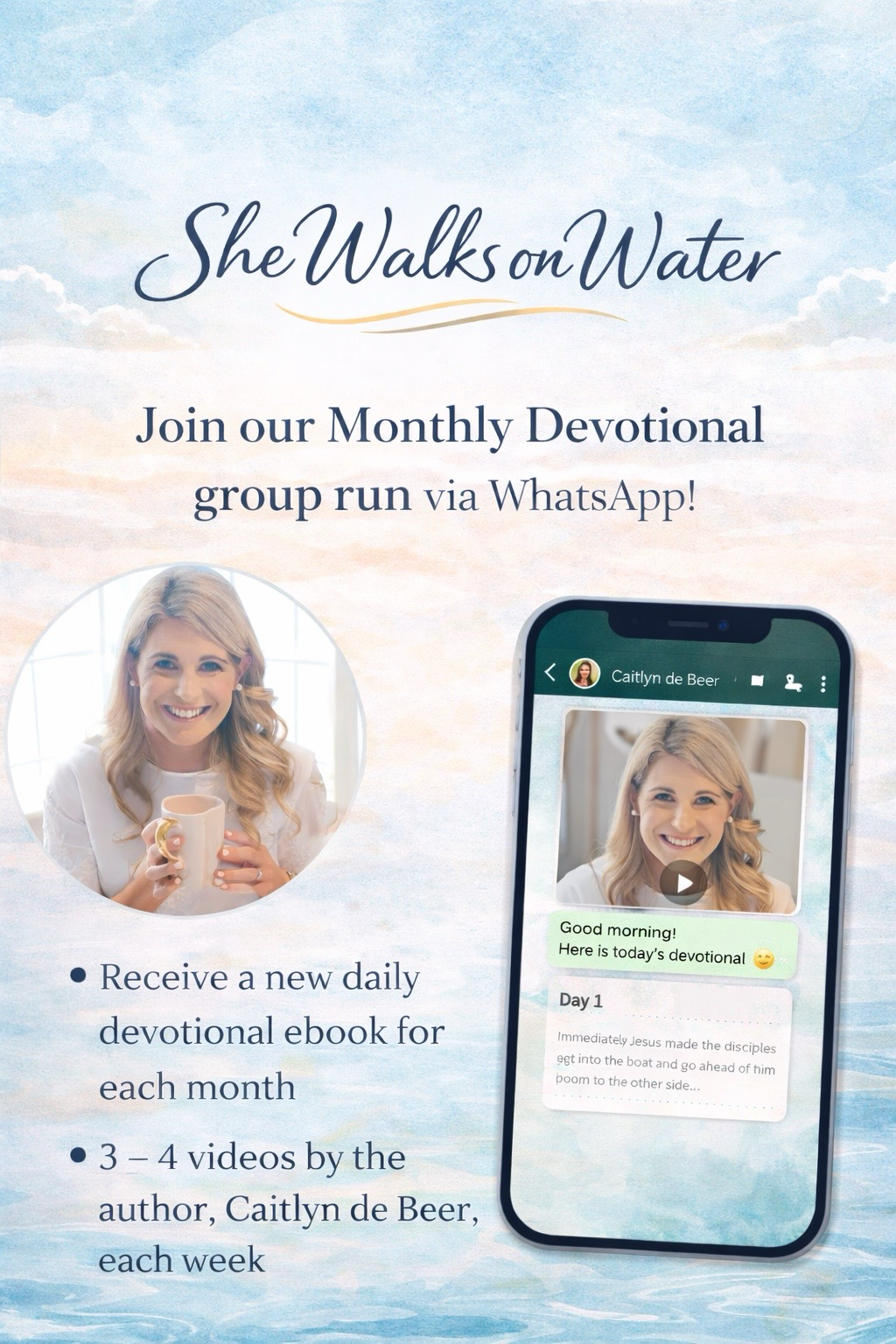 She Walks on Water